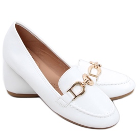 Amiya White loafers til kvinder hvid
