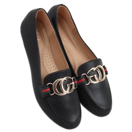 Crystal Black loafers til kvinder sort