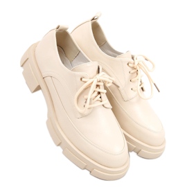Loafers på høj Unna Beige sål
