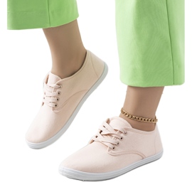 Wallen pink sneakers lyserød