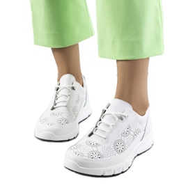 Kaypa hvide læder sneakers