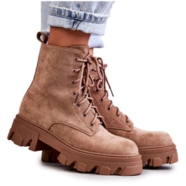 PG1 Ruskind Warm Boots Workers Brown Darvin brun