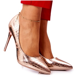 WS1 Slangemønsterstifter Rose Gold Tissoria gylden