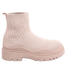 Silva NUDE + NUDE ankelstrømper beige lyserød