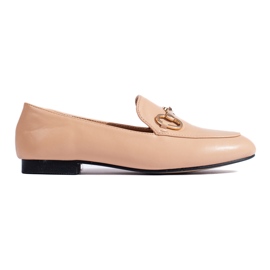 Moccasins Beige sko brun