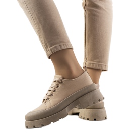 Beige Maryland sko til kvinder
