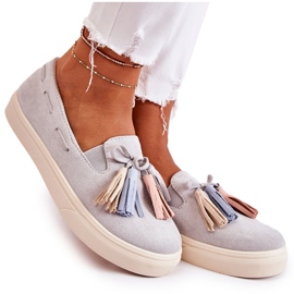 PS1 Damesneakers Slip-On Grå Venira