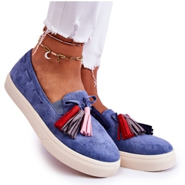PS1 Damesneakers Slip-On Blå Venira