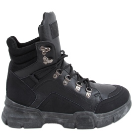 Brita Black høje sneakers sort