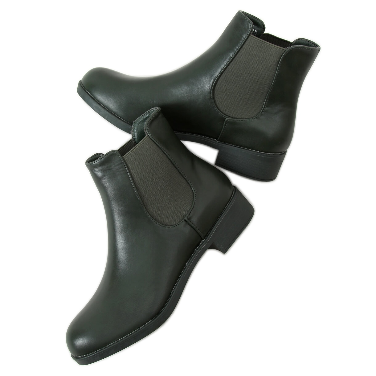godkende følelsesmæssig ophavsret Klassiske Chelsea-støvler til kvinder Modena Atpovirens grøn - KeeShoes