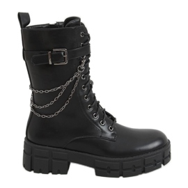 Lauma Black snørebåndsarbejdere sort