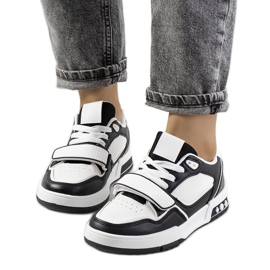 Sorte Kadie sneakers til kvinder hvid