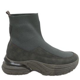 PA1 Goko Green sock sportssko grøn