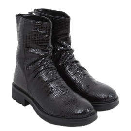 Gunn Black damestøvler sort