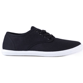 Lette Shelovet sneakers i sort stof til kvinder