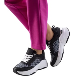 Sorte Milan sportssneakers
