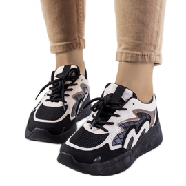 Sorte Brito sneakers hvid