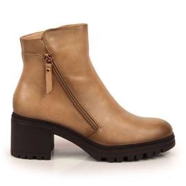 Vinceza W JAN139B beige støvler workery