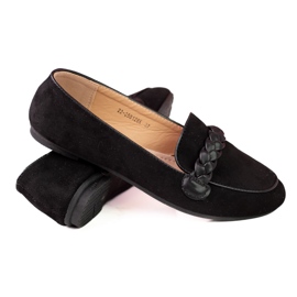 W. Potocki Dame ruskind loafers Potocki sorte