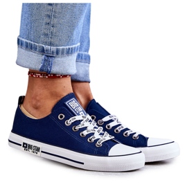 Damemateriale Sneakers Big Star KK274103 Marineblå