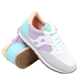 PA1 Polly Purple damesneakers violet flerfarvet