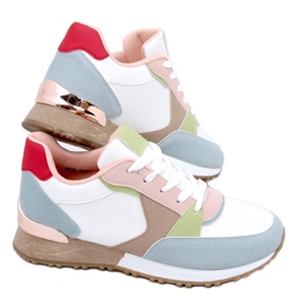 PA1 Nell Blue damesneakers hvid