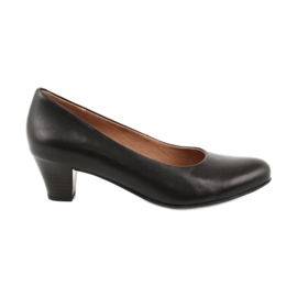 Caprice sorte pumps til kvinder 22415-25