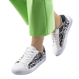 Kameta Snake hvide sneakers