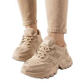 Fowles brune sneakers beige
