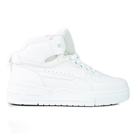 Dame Shelovet sneakers med en høj overdel hvid