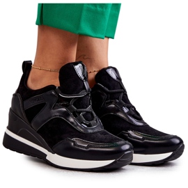 Vinceza Damesportssko Sneakers Sort Colli