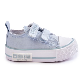 Børnetøjssneakers med velcro Big Star KK374078 Blå