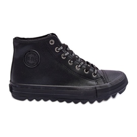 Damesneakers Big Star High Warmed Black EE274110 sort