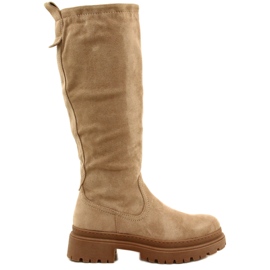 Evento Ruskindsstøvler med tyk bund 22KZ35-5223 Beige
