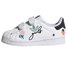 Adidas Originals Superstar Pure Cf Inf Jr H00779 sko hvid