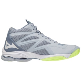 Mizuno Wave Lightning Z7 Mid W V1GC225002 volleyballsko grå skygger af grå