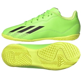 Adidas X Speedportal.4 In Jr GW8505 fodboldstøvler grøn grøn