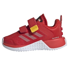 Adidas Lego Sport Cf Inf Jr H01505 sko rød