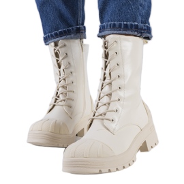 Beige støvler fra Tergaron