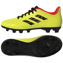 Adidas Copa Sense.4 FxG Jr GZ1375 sko gul gule