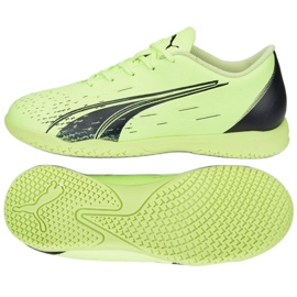 Puma Ultra Match Ll FG / AG Jr 106919 01 gul / celadon grøn