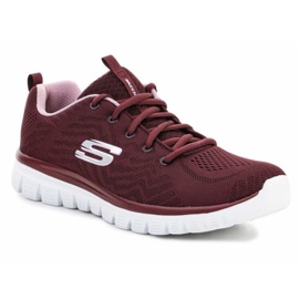 Skechers Graceful Get Connected W 12615-WINE Sko rød