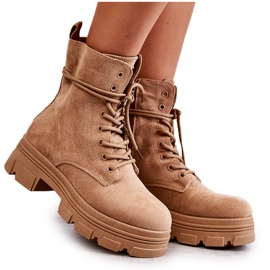 PS1 Camel Marley suede støvler brun