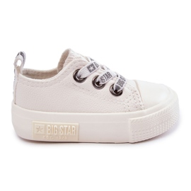 Børne lædersneakers Big Star KK374058 Hvid