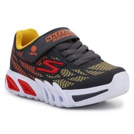 Skechers S Lights Flex Glow Elite Vorlo 400137L-CCMT sko sort
