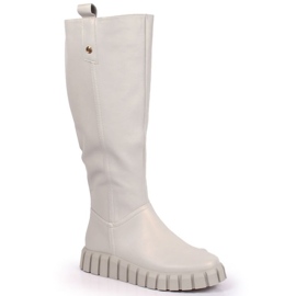 Flade isolerede støvler Potocki W WOL100B beige