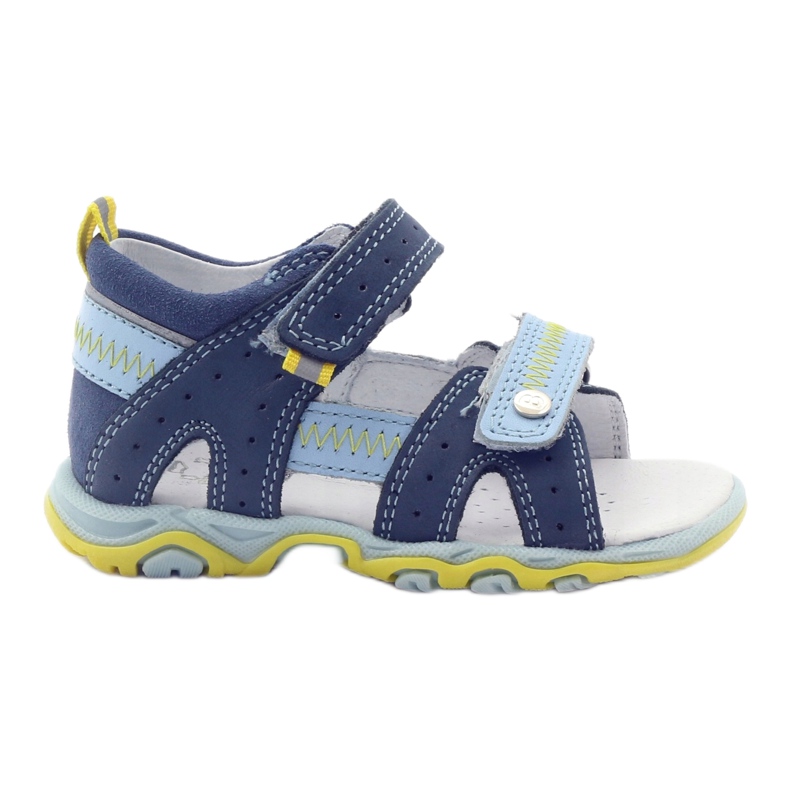 Bartek 81824 blå sandaler til drenge med velcro