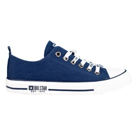 Damesneakers Big Star KK274103 blå