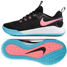 Nike Air Zoom Hyperace 2 Le DM8199 064 volleyballsko sort sort