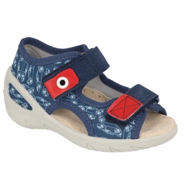 Befado børnesko pu 065X165 marine blå